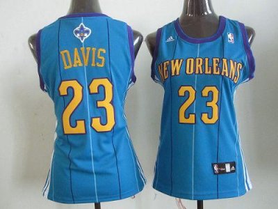 Jerseys Factory Cheap Hornets #23 Anthony Davis Blue Women's Roa