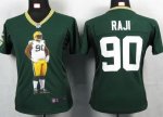 Jerseys Factory Cheap Nike Packers #90 B.J. Raji Green Team Colo