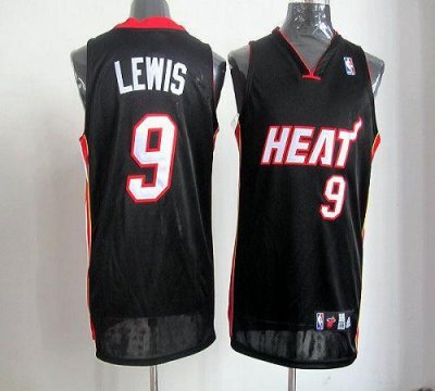 Jerseys Factory Cheap Revolution 30 Heat #9 Rashard Lewis Black