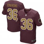 Jerseys Factory Cheap Nike Redskins #36 Su'a Cravens Burgundy Re