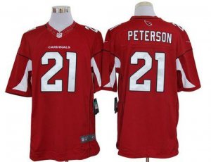 Jerseys Factory Cheap Nike Cardinals #21 Patrick Peterson Red Te