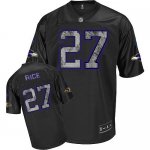 Jerseys Factory Cheap Sideline Black United Ravens #27 Ray Rice