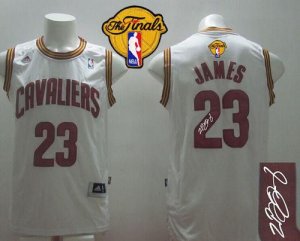 Jerseys Factory Cheap Revolution 30 Autographed Cavaliers #23 Le