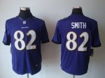 Jerseys Factory Cheap Nike Ravens #82 Torrey Smith Purple Team C