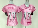 Jerseys Factory Cheap Nike Chargers #17 Philip Rivers New Pink W