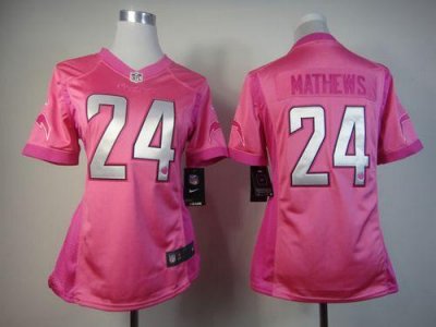 Jerseys Factory Cheap Nike Chargers #24 Ryan Mathews Pink Women'