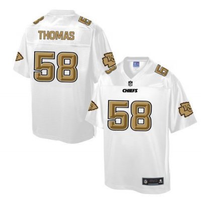 Jerseys Factory Cheap Nike Chiefs #58 Derrick Thomas White Men's