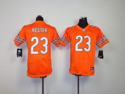 Jerseys Factory Cheap Nike Bears #23 Devin Hester Orange Alterna
