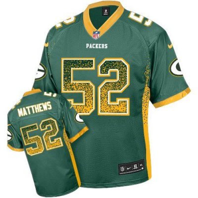 Jerseys Factory Cheap Nike Packers #52 Clay Matthews Green Team