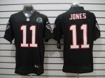 Jerseys Factory Cheap Nike Falcons #11 Julio Jones Black Alterna