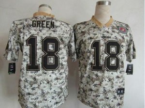 Jerseys Factory Cheap Nike Bengals #18 A.J. Green Camo Men's Sti