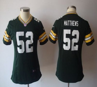 Jerseys Factory Cheap Nike Packers #52 Clay Matthews Green Team