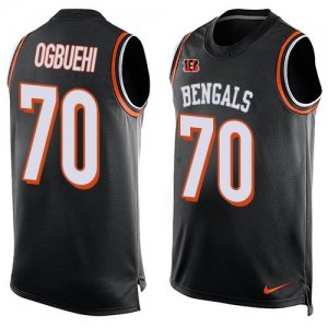 Jerseys Factory Cheap Nike Bengals #70 Cedric Ogbuehi Black Team