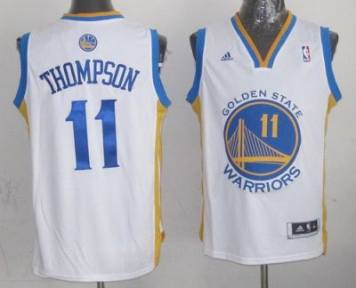 Jerseys Factory Cheap Revolution 30 Warriors #11 Klay Thompson W