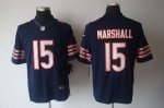 Jerseys Factory Cheap Nike Bears #15 Brandon Marshall Navy Blue