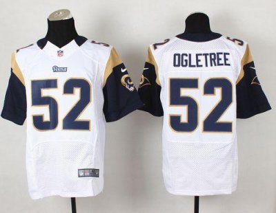 Jerseys Factory Cheap Nike Rams #52 Alec Ogletree White Men's St