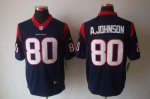 Jerseys Factory Cheap Nike Texans #80 Andre Johnson Navy Blue Te