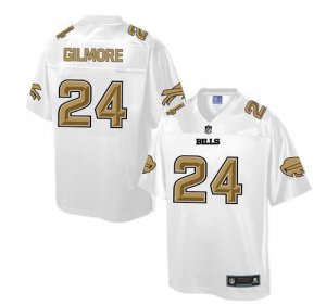 Jerseys Factory Cheap Nike Bills #24 Stephon Gilmore White Men's