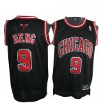 Jerseys Factory Cheap Revolution 30 Bulls #9 Luol Deng Black Emb