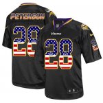 Jerseys Factory Cheap Nike Vikings #28 Adrian Peterson Black Men