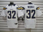 Jerseys Factory Cheap Nike Chargers #32 Eric Weddle White Men's