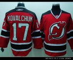 Jerseys Factory Cheap Devils #17 Ilya Kovalchuk Embroidered Red