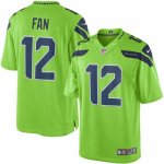 Jerseys Factory Cheap Nike Seahawks #12 Fan Green Men's Stitched