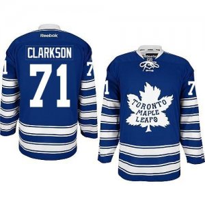 Jerseys Factory Cheap Maple Leafs #71 David Clarkson Blue 2014 W