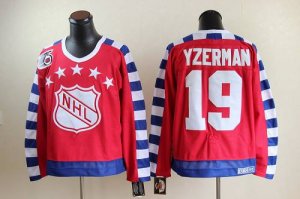 Jerseys Factory Cheap Red Wings #19 Steve Yzerman Red All Star C
