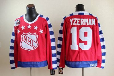 Jerseys Factory Cheap Red Wings #19 Steve Yzerman Red All Star C