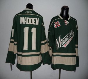 Jerseys Factory Cheap Wild #11 John Madden Green With 10TH Patch