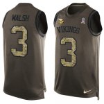 Jerseys Factory Cheap Nike Vikings #3 Blair Walsh Green Men's St