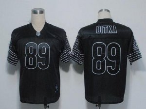 Jerseys Factory Cheap Bears #89 Mike Ditka Black Shadow Stitched