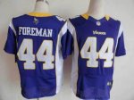 Jerseys Factory Cheap Nike Vikings #44 Chuck Foreman Purple Team