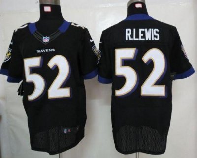 Jerseys Factory Cheap Nike Ravens #52 Ray Lewis Black Alternate