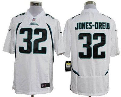 Jerseys Factory Cheap Nike Jaguars #32 Maurice Jones-Drew White