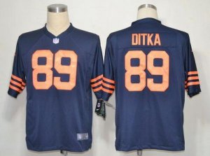 Jerseys Factory Cheap Nike Bears #89 Mike Ditka Navy Blue 1940s