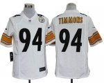 Jerseys Factory Cheap Nike Steelers #94 Lawrence Timmons White M