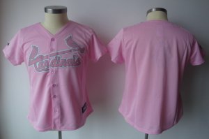 Jerseys Factory Cheap Cardinals Blank Pink Women's Fashion Embro