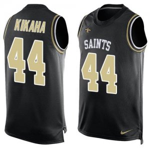 Jerseys Factory Cheap Nike Saints #44 Hau'oli Kikaha Black Team