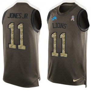Jerseys Factory Cheap Nike Lions #11 Marvin Jones Jr Green Men's