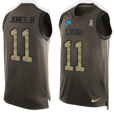 Jerseys Factory Cheap Nike Lions #11 Marvin Jones Jr Green Men's