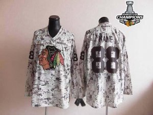 Jerseys Factory Cheap Blackhawks #88 Patrick Kane Camouflage Emb