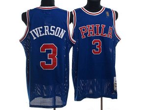 Jerseys Factory Cheap Mitchell and Ness 76ers #3 Allen Iverson S