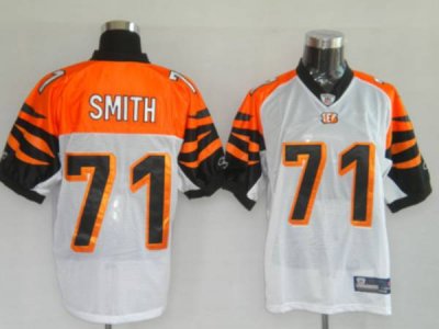Jerseys Factory Cheap Bengals #71 Andre Smith White Stitched NFL