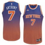 Jerseys Factory Cheap Knicks #7 Carmelo Anthony Blue Resonate Fa