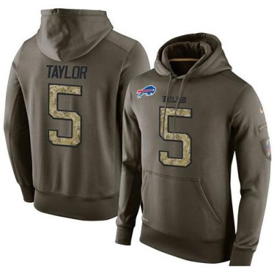 Jerseys Factory Cheap NFL Men's Nike Buffalo Bills #5 Tyrod Tayl