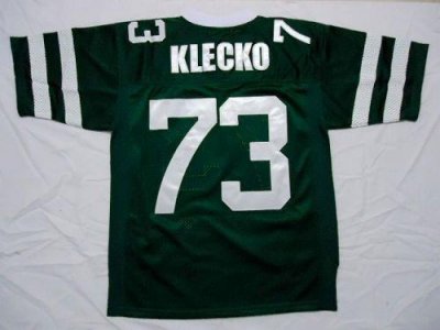 Jerseys Factory Cheap Mitchell And Ness Jets #73 Joe Klecko Gree