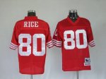 Jerseys Factory Cheap Mitchell and Ness 49ers Jerry Rice #80 Emb