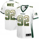 Jerseys Factory Cheap Nike Packers #92 Reggie White White Women'